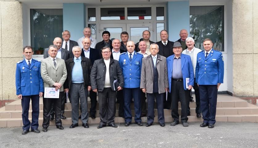 Revedere cu cadrele în rezervă la Inspectoratului de Jandarmi Judeţean Maramureş