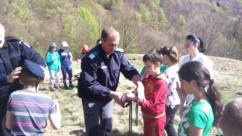 Şcoala Altfel la Postul Montan de Jandarmi Cavnic