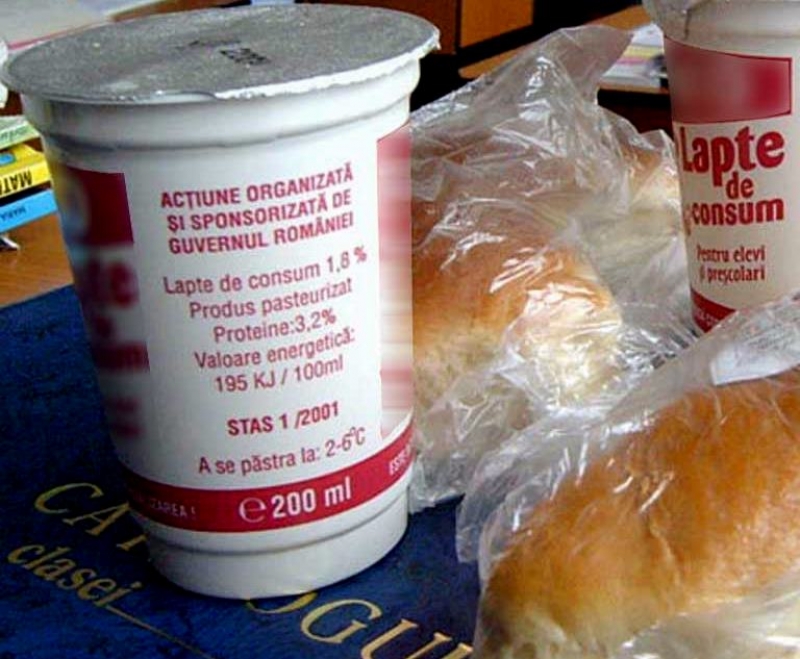 Din 4 martie începe distribuirea Programului ”Lapte – corn – biscuiți” în Maramureș