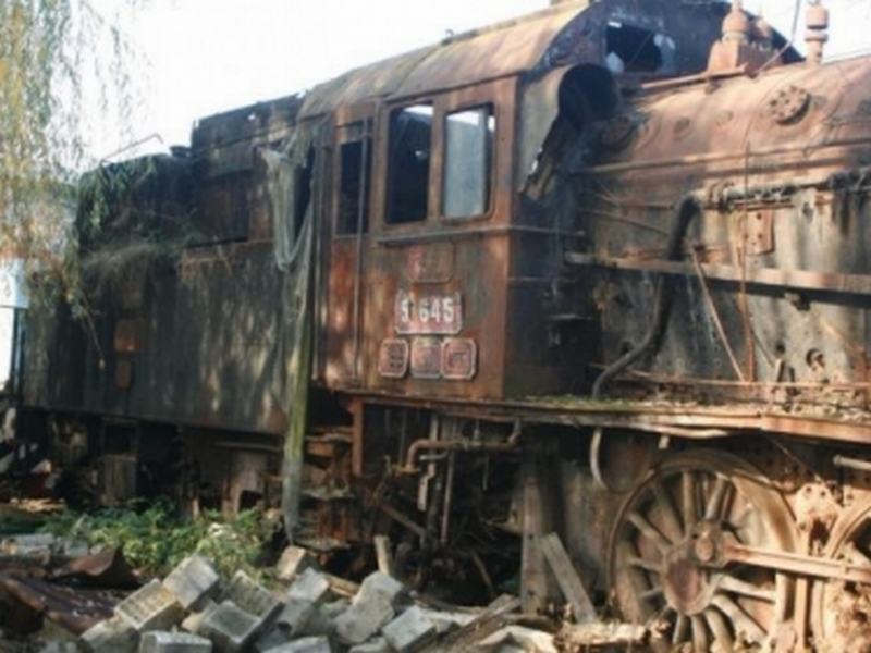 Liberalii bistrițeni vor să răscumpere locomotiva Malaxa de la Remat