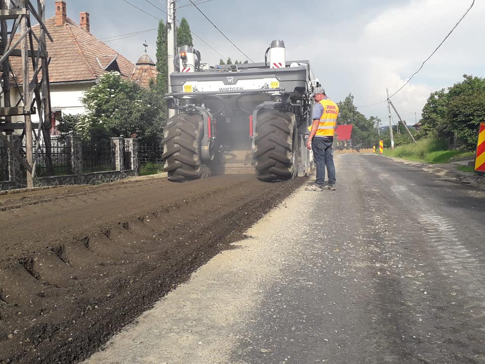 Au reînceput lucrările de modernizare a Drumului Național 18 B, între Baia Mare și Târgu Lăpuș