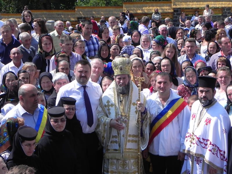 Rugăciuni pentru ploaie la hramul Mănăstirii Botiza