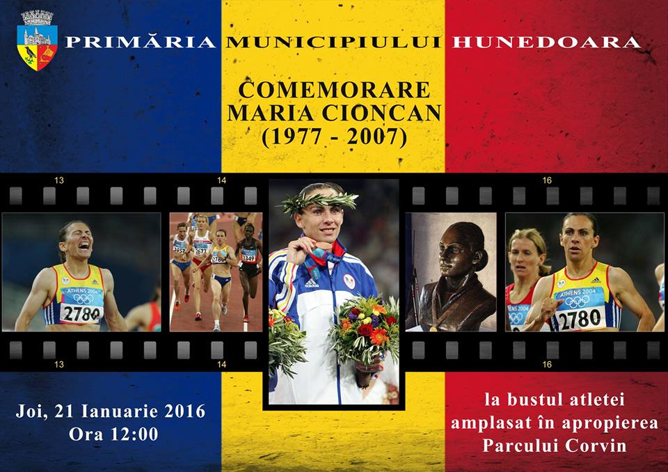 Maria Cioncan va fi comemorată joi în Hunedoara