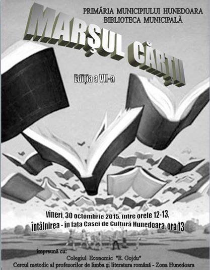 Hunedoara: „Marșul Cărții” a juns la a VII-a ediție