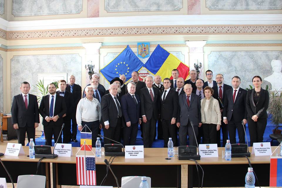 Masă rotundă la Primăria Zalău cu ocazia comemorării Zilei Internaționale a Victimelor Holocaustului
