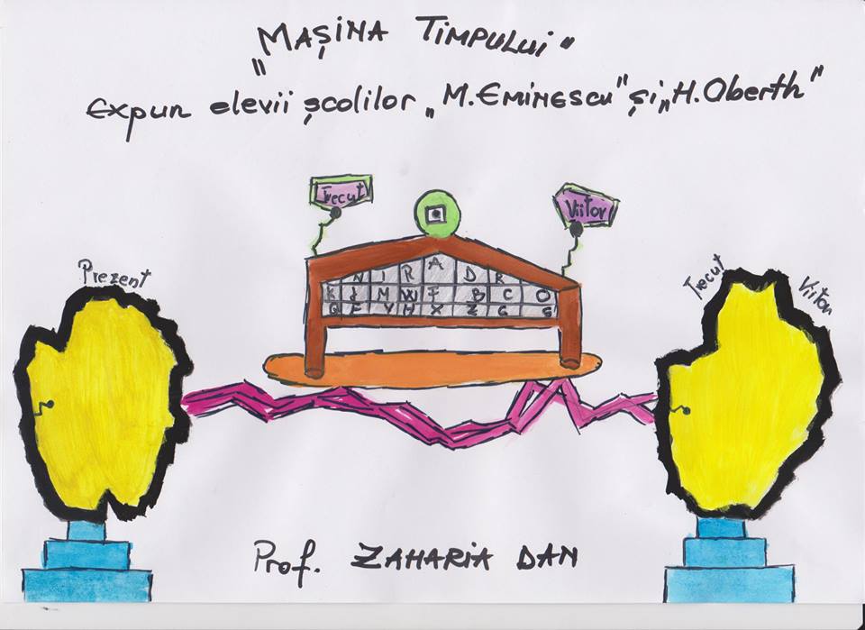 Expozitie fantastică cu tema „MAȘINA TIMPULUI” la Biblioteca municipală „St.L.Roth” Mediaș