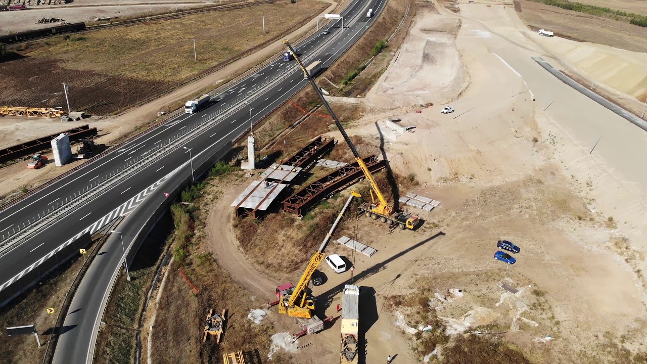 Circulaţia rutieră pe autostrada A1 Orăştie – Sibiu va fi închisă, în 10 octombrie, pentru 24 de ore, pentru montarea unor elemente necesare realizării viitorului nod rutier Sebeş de pe Autostrada Sebeş-Turda
