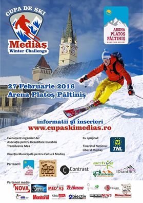 Prima ediție a concursului de schi „Mediaș Winter Challenge”