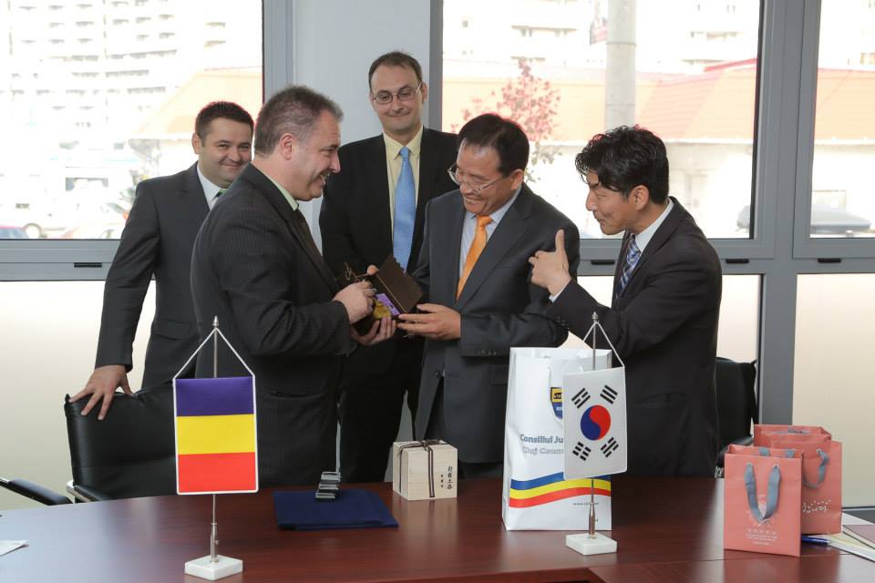 Memorandum de înţelegere județul Cluj-provincia Gyeongsangbuk-Do (Coreea de Sud)