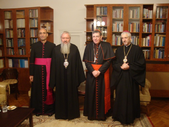 Înaltpreasfințitul Arhiepiscop și Mitropolit Andrei, vizitat de Cardinalul Kurt Koch