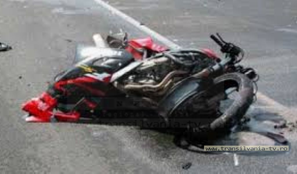 ACCIDENT rutier în Satu Mare! Un șofer a luat în plin un motociclist