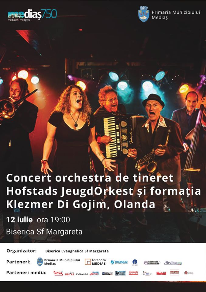 Concert de muzică klezmer la Biserica Sfânta Margareta din Mediaș