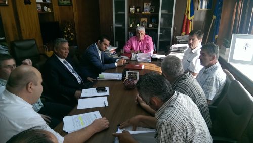 Întâlnire pe tema depozitării nămolului provenit de la Staţia de epurare a municipiului Baia Mare