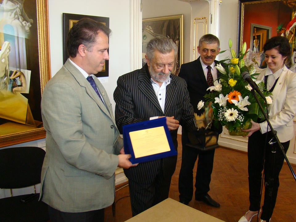 Nicolae Maniu, cel mai bine cotat pictor român contemporan, Cetăţean de Onoare al judeţului Cluj