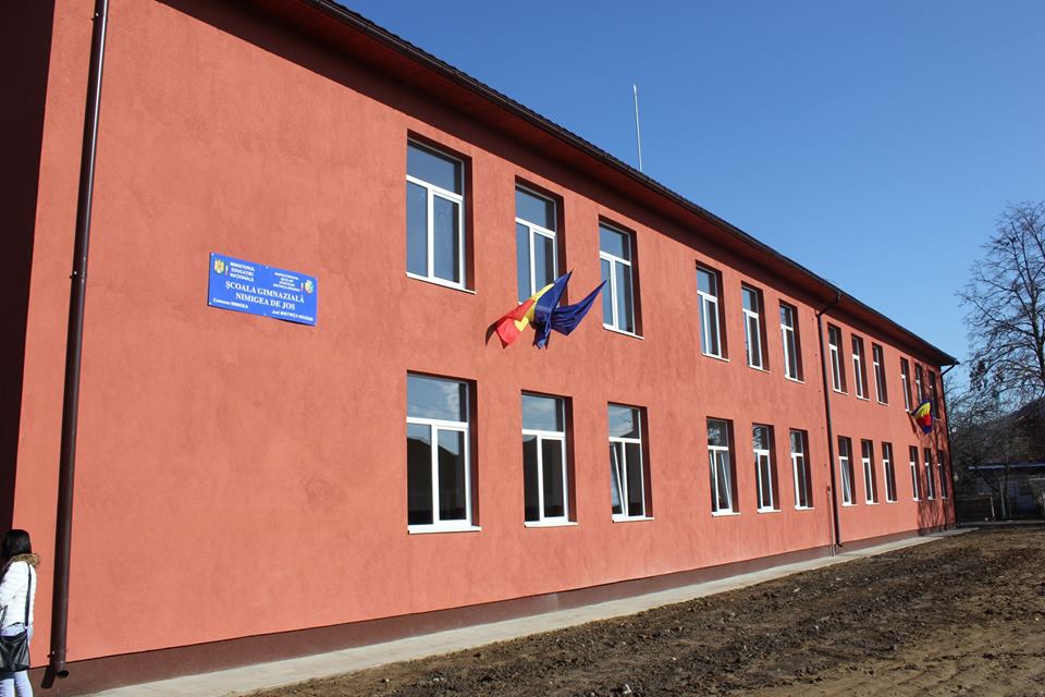 Nimigea de Sus: Lucrările de modernizare a Școlii Gimnaziale au fost recepționate