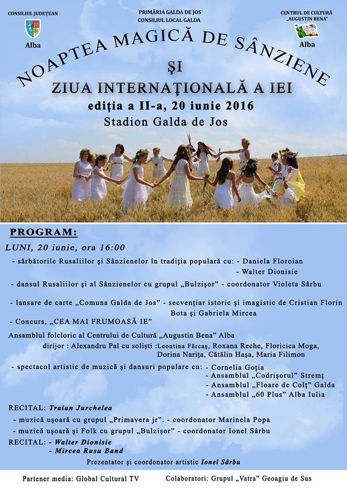 Ziua Internațională a Iei, aniversată la Galda de Jos