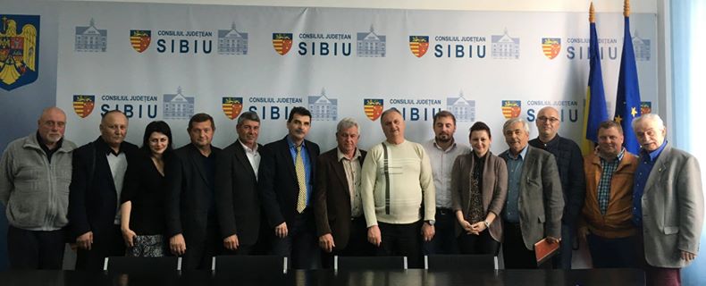 Oaspeți din Republica Moldova la Consiliul Județean SIbiu