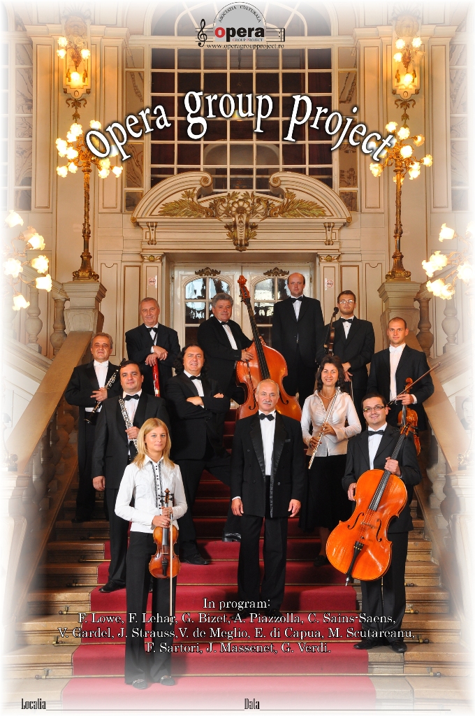 Concert de operă şi operetă susţinut de „Opera Group Project” la Câmpia Turzii
