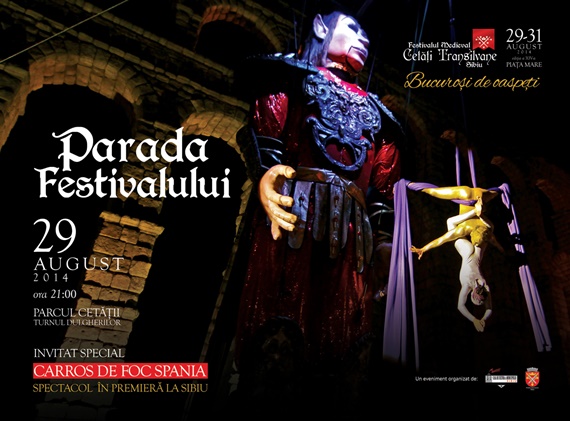 Vezi evenimentele culturale şi sportive, găzduite în luna august de municipiul Sibiu