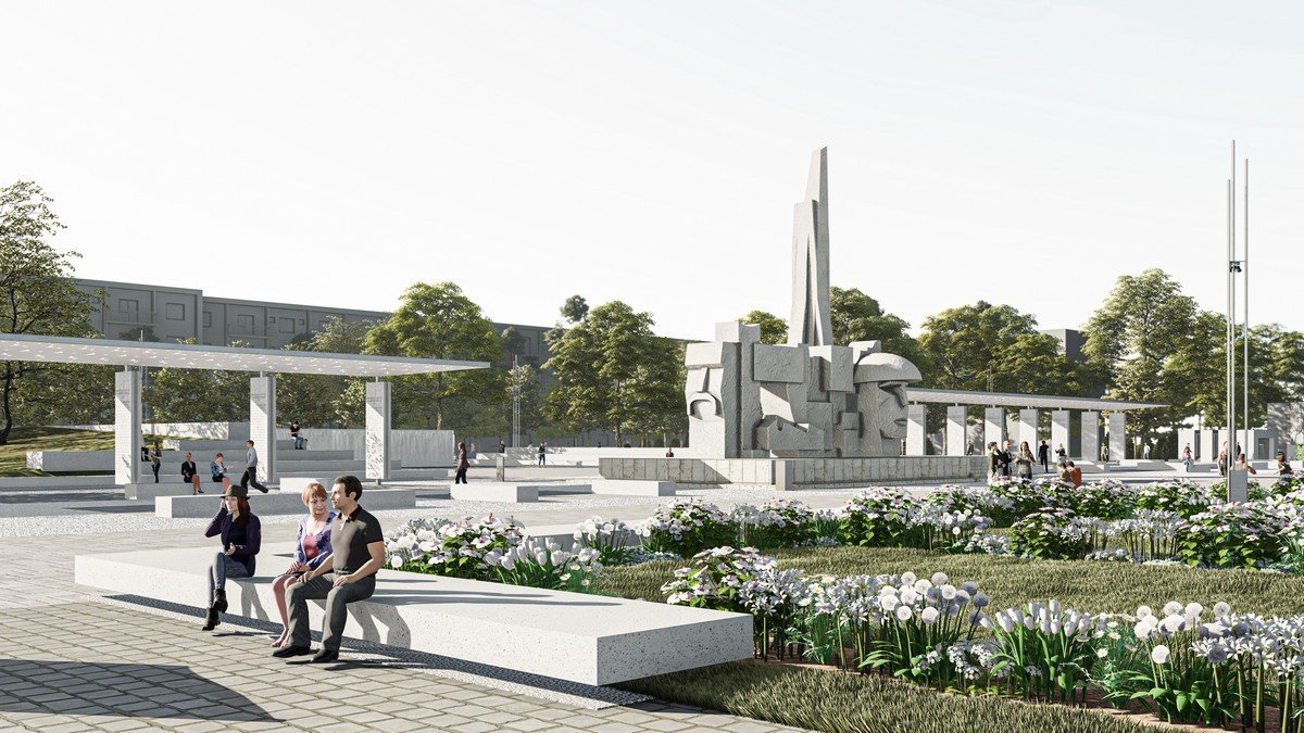 Zona Monumentului Ostașului Român din Carei va fi reamenajată