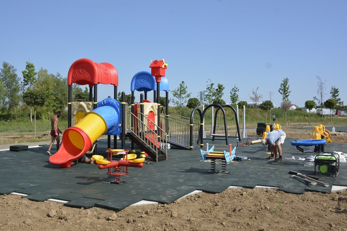 Un nou parc în Carei