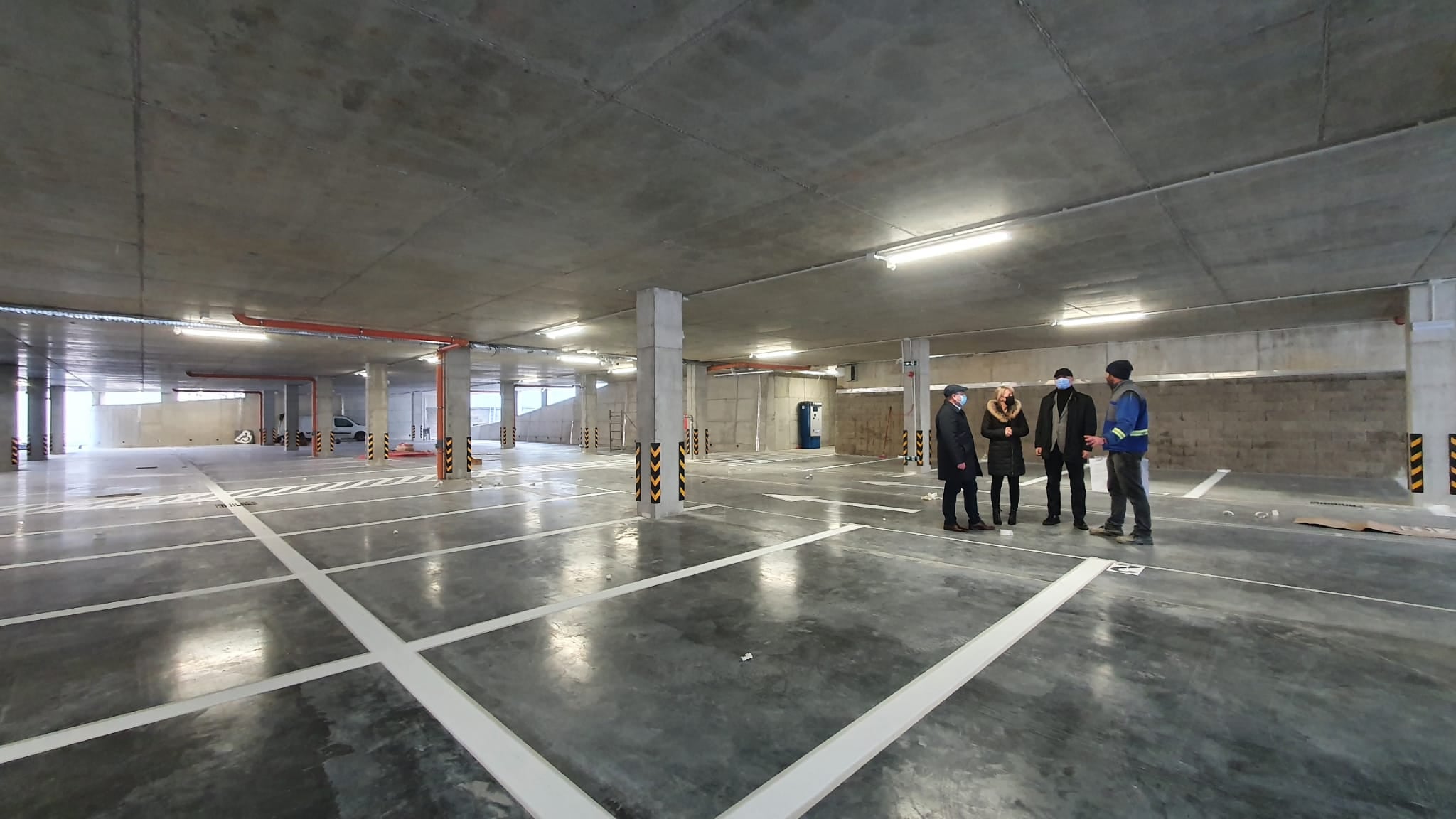 Lucrări la parcarea Spitalului Județean Zalău