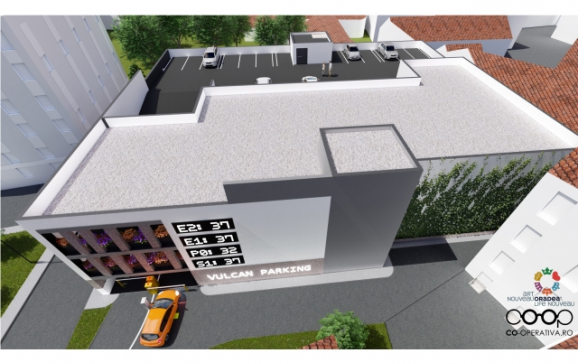 Au început lucrările la noua parcare supraetajată de pe strada Iosif Vulcan din Oradea