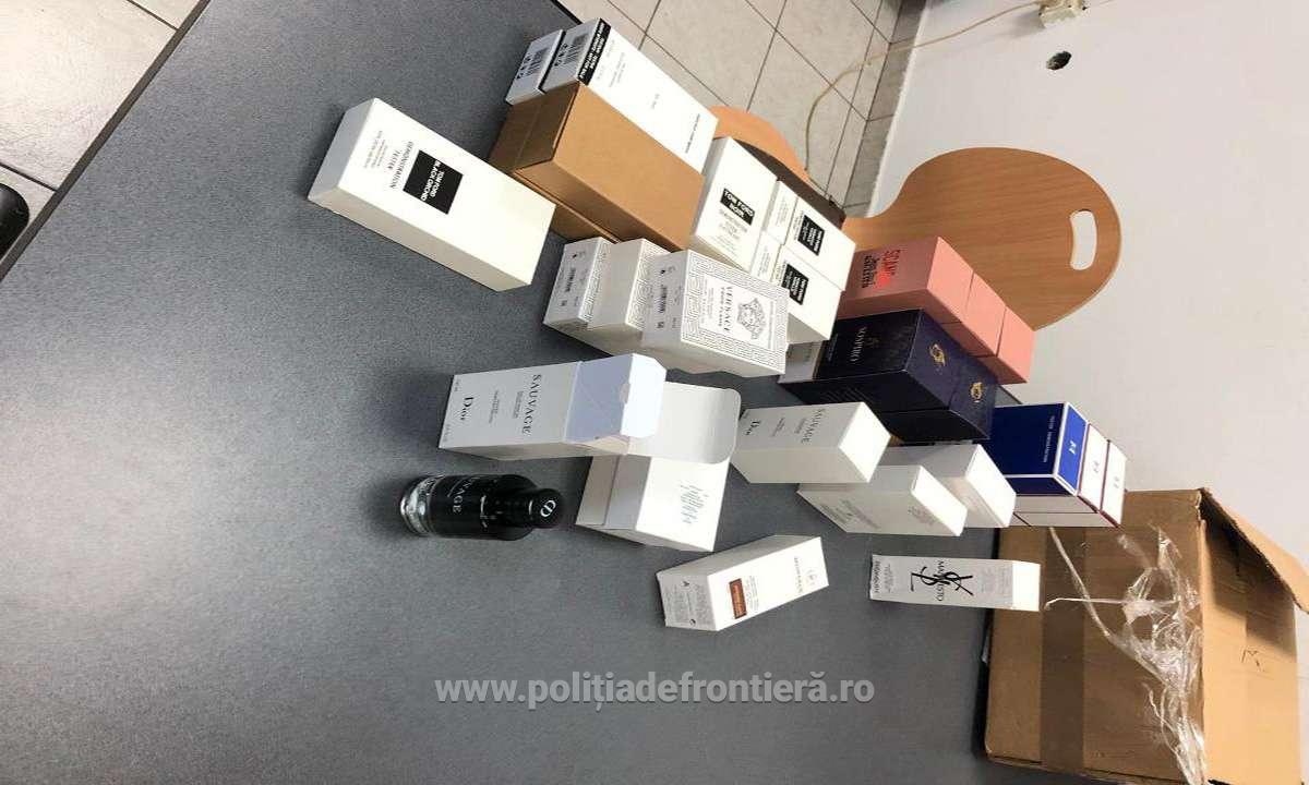 Maramureșean prins la frontieră cu parfumuri contrafăcute