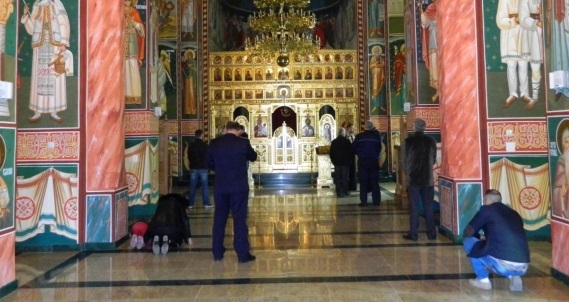 Deținuții din Penitenciarul Bistrița, în vizită la Mănăstirea Salva