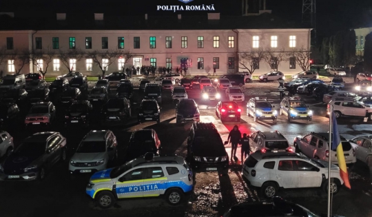 Peste 200 de percheziții în Maramureș, într-o singură zi