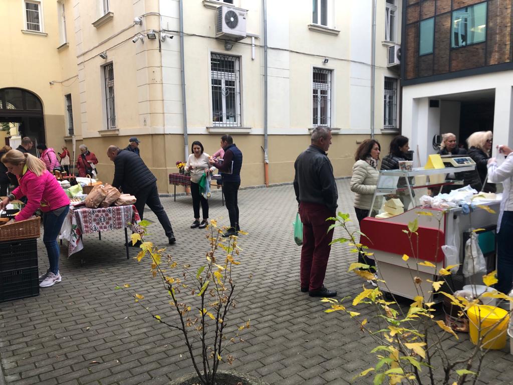 O nouă piața volantă la Consiliul Judetean Sibiu