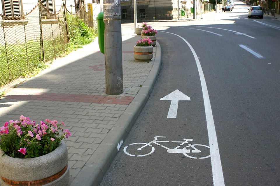 9,3 km de piste noi pentru bicicliști, amenajate în Cluj-Napoca