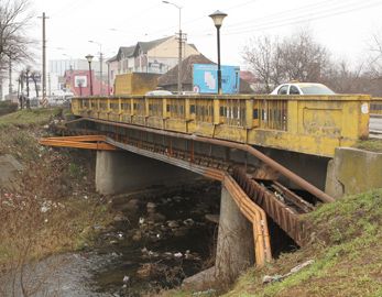Cluj Napoca: Încep lucrările la podul nou peste pârâul Nadăș