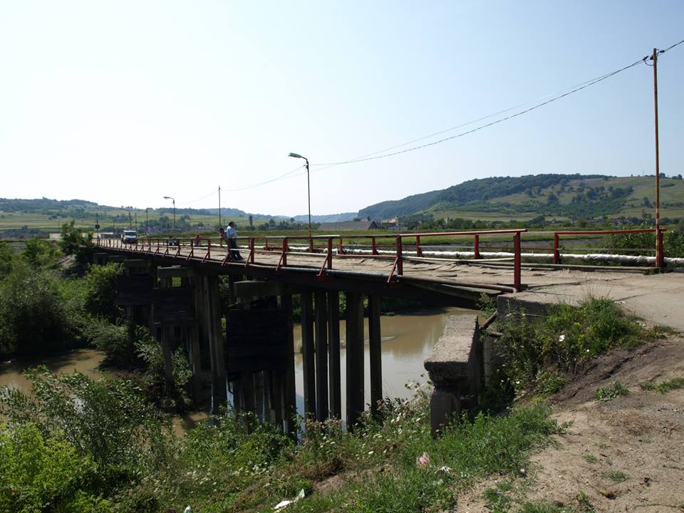 Podul din Târnăvioara va fi reparat