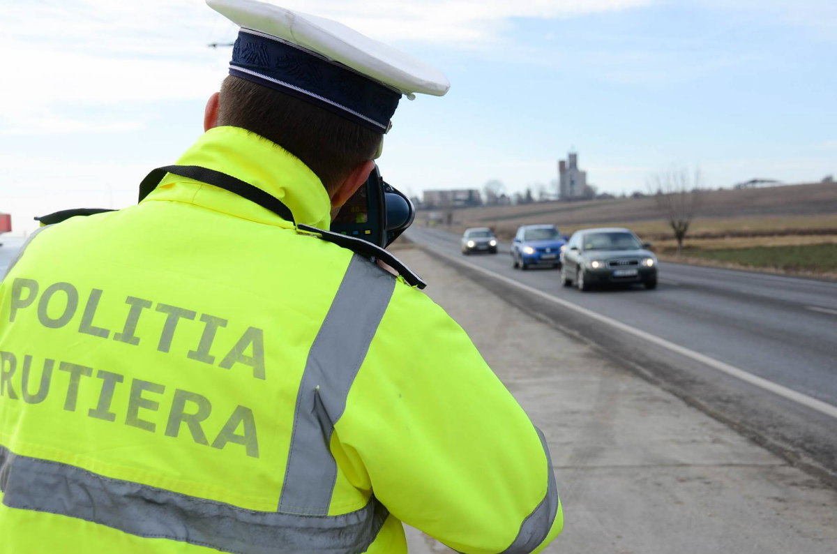 Amplasarea radarelor în 16 mai 2023, pe soselele din judetul Alba