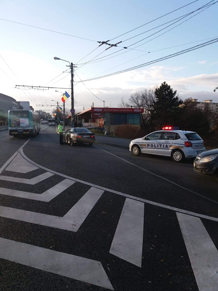 Acțiune derulată de polițiștii din Dej