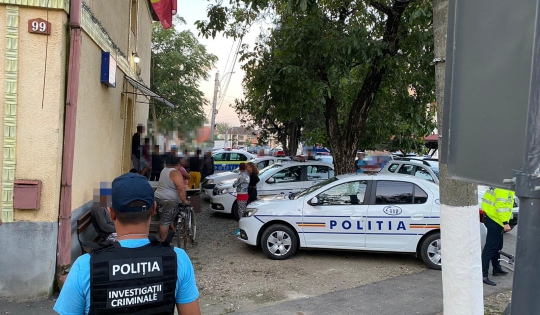 Razie efectuată de polițiști în Odoreu