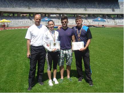 Doi poliţişti sălăjeni pe podium în finala competiţiilor de atletism pe minister