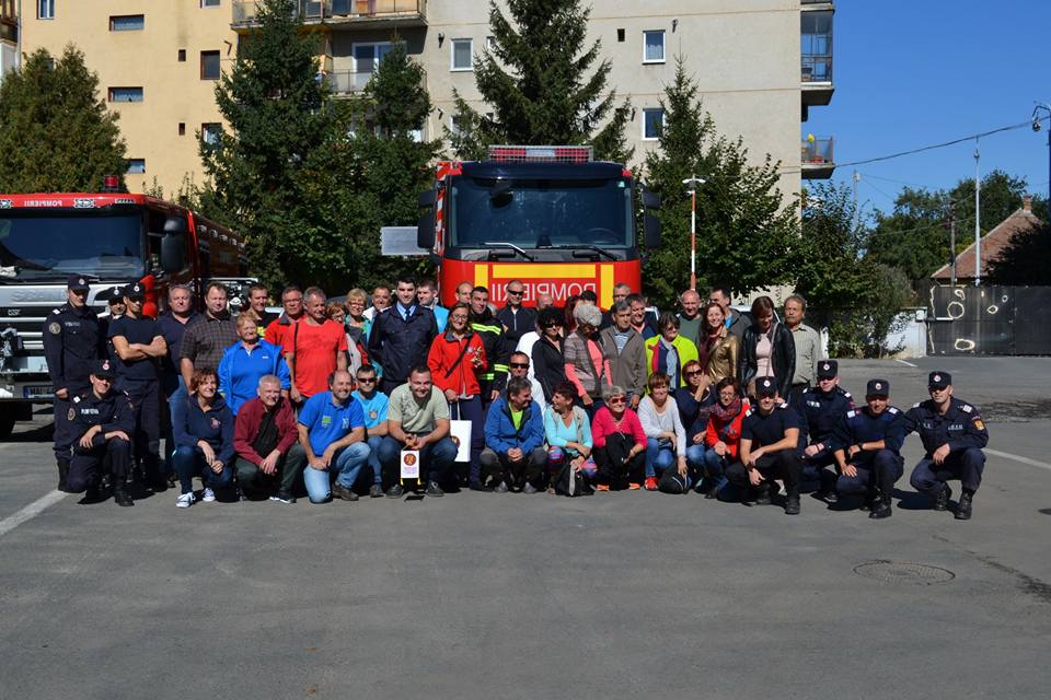 Pompieri din Slovenia, în vizită la ISU Sibiu