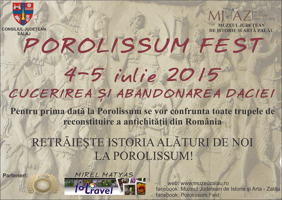 Vezi programul ediției a 5-a a manifestării Porolissum Fest (4-5 iulie)