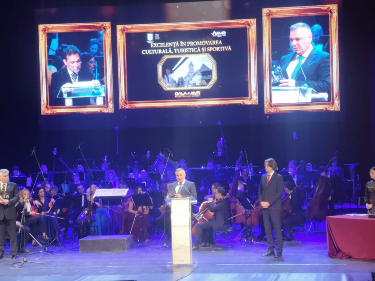 Gala AMR – Primăria Deva a obținut Premiul de Excelență în Promovarea culturală, turistică și sportivă