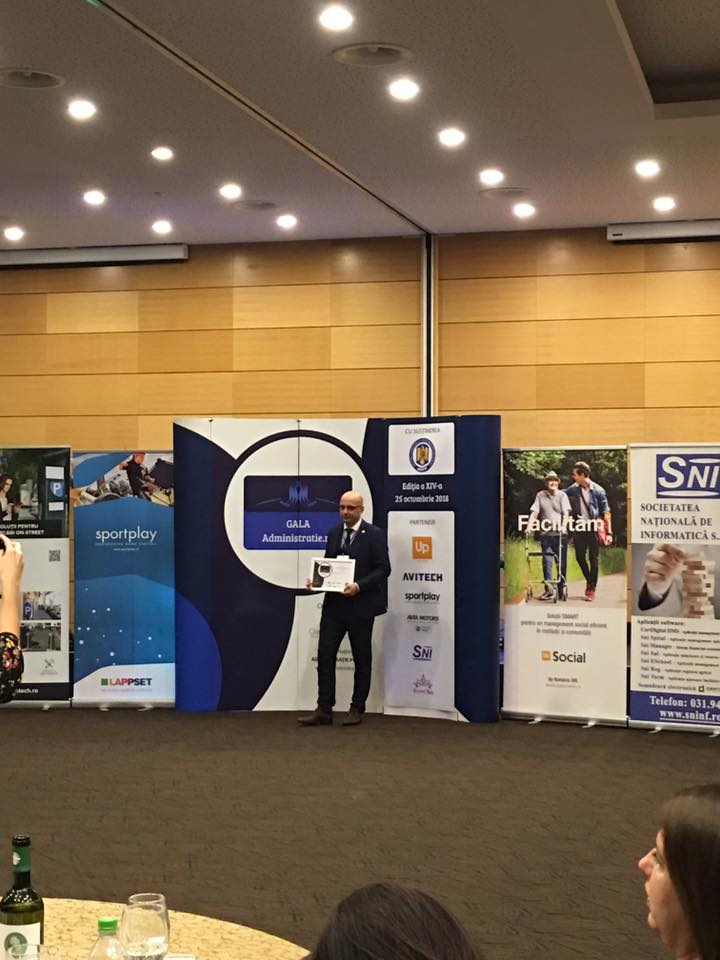 Primăria Vulcan, la Gala premiilor din administrația publică