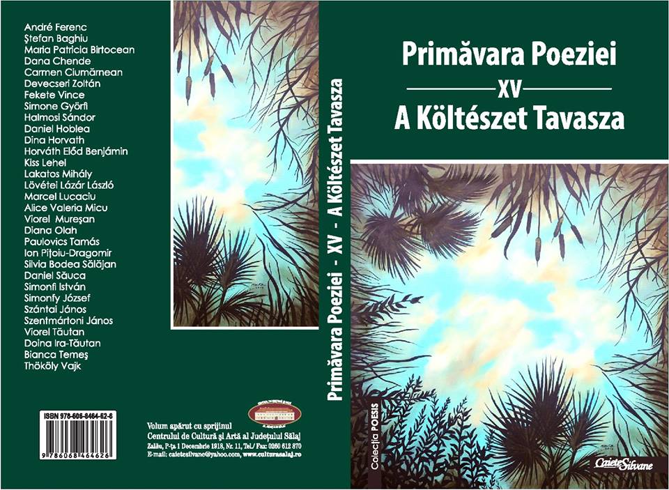Ediţia a XV-a a Festivalului Primăvara Poeziei – A Költészet Tavasza (24-25 aprilie)