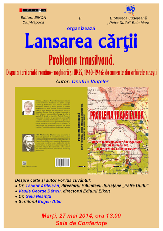 Se întâmplă la biblioteca „Petre Dulfu” din Baia Mare, în săptămâna 26-31 mai