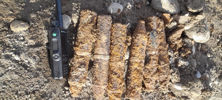 Proiectile explozive funcționale, descoperite în incinta Aeroportului Oradea