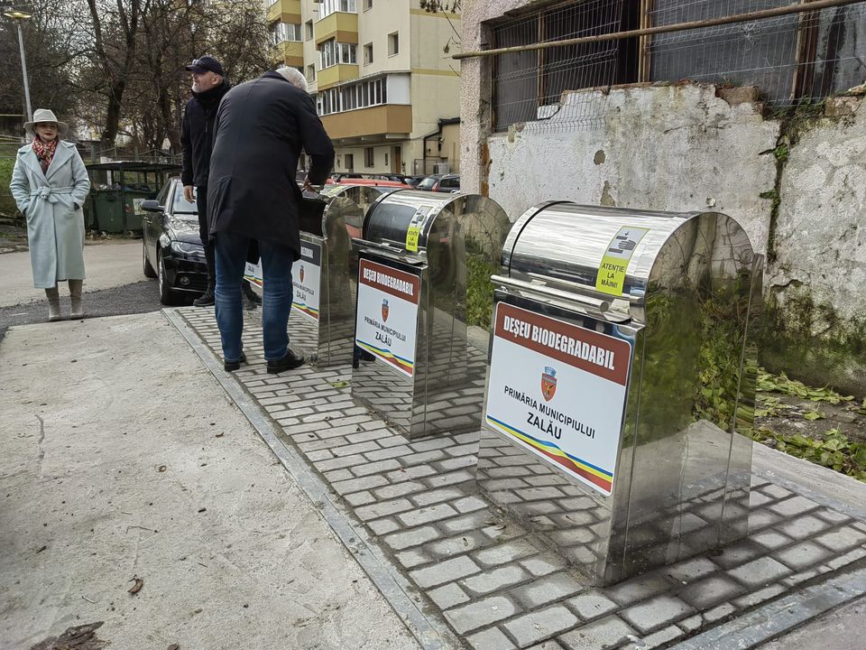 Puncte moderne de colectare a deșeurilor menajere în municipiul Zalău