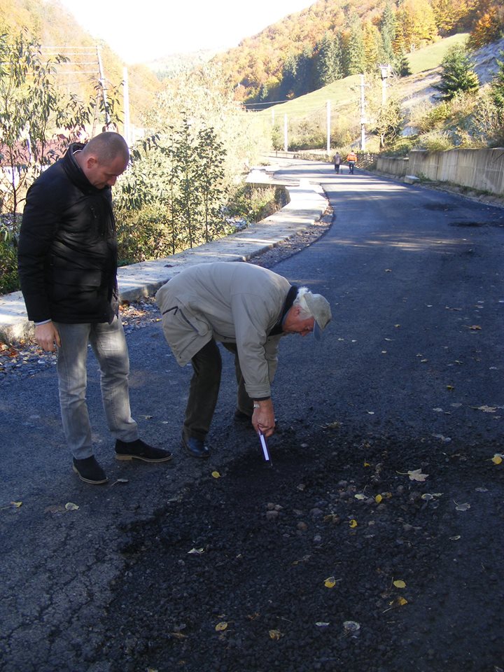 A fost verificat stadiul lucrărilor la drumul Răchiţele-Ic Ponor