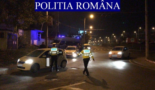 Razie efectuată de polițiștii clujeni în cartierul Mărăști
