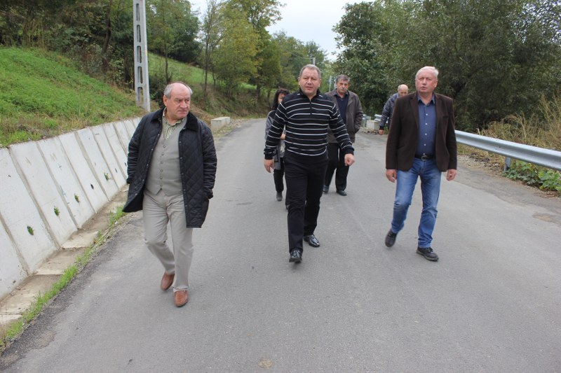 BREAZA: A fost recepționat un tronson de 1,5 km al DJ 170 (Galerie FOTO)