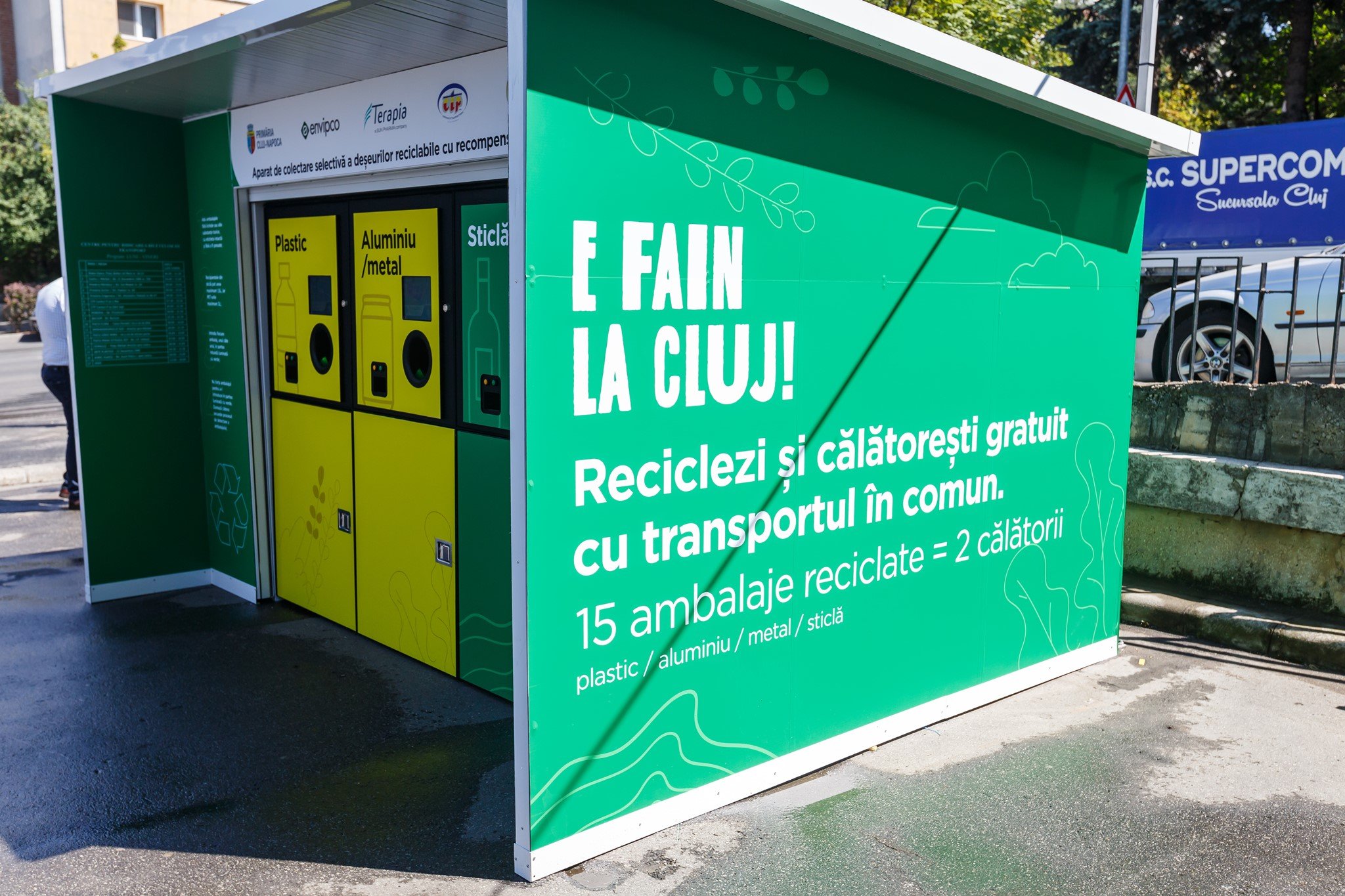 În Cluj-Napoca, dacă reciclezi 15 ambalaje, primești gratuit un bilet cu 2 călătorii pentru transportul public